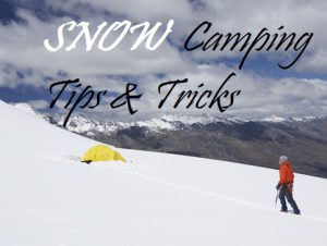 Snow Camping Tips